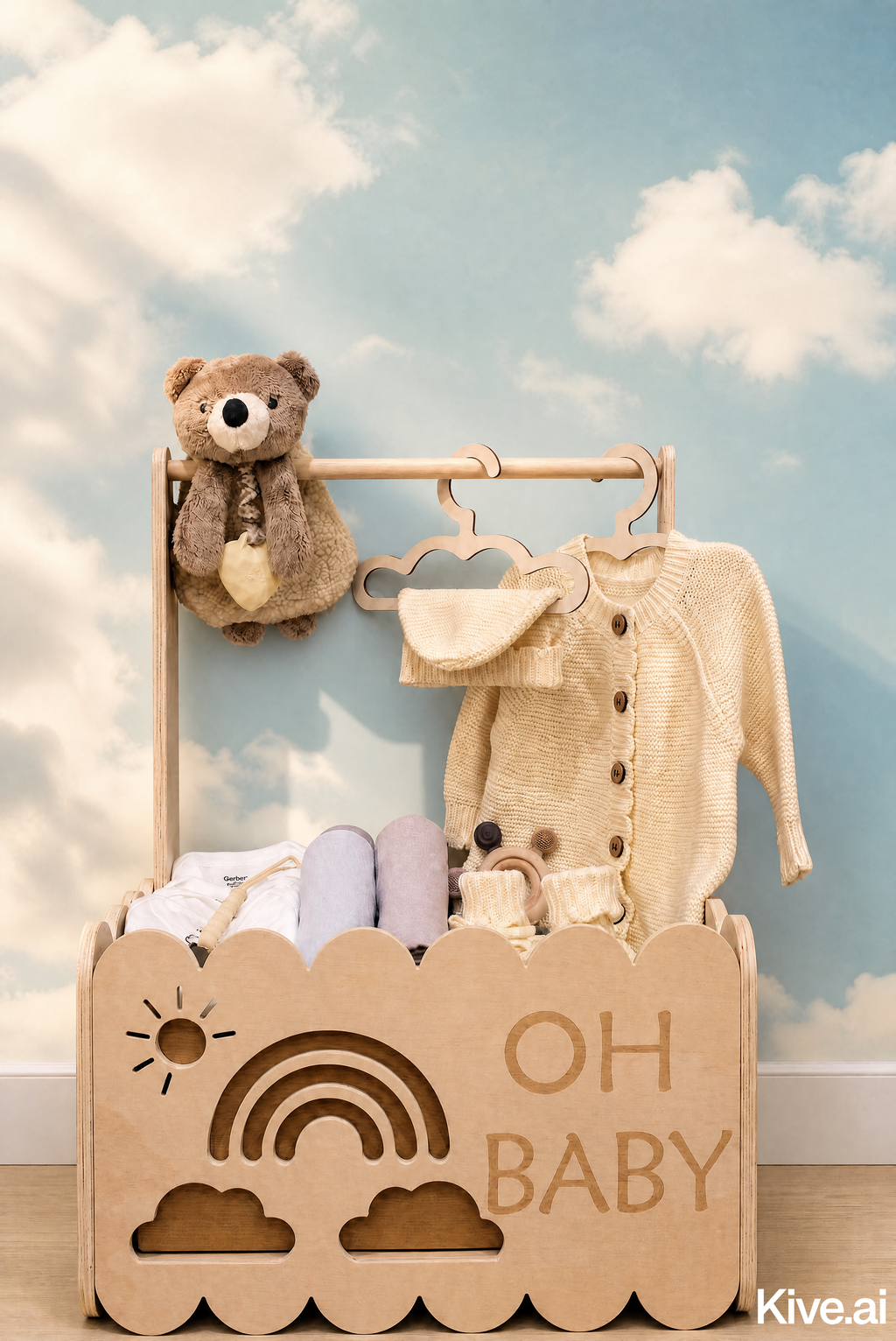 'OH BABY' Basket